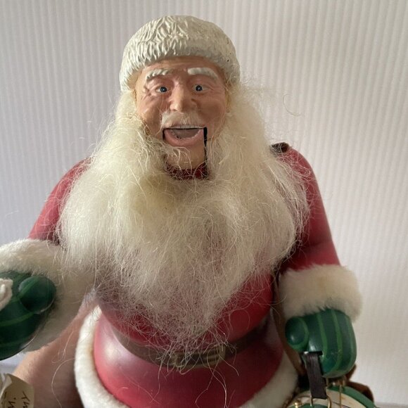 Nutcracker Kurt Adler Norman Rockwell Santa A Drum For Tommy Limited Edition Vtg - Picture 6 of 16